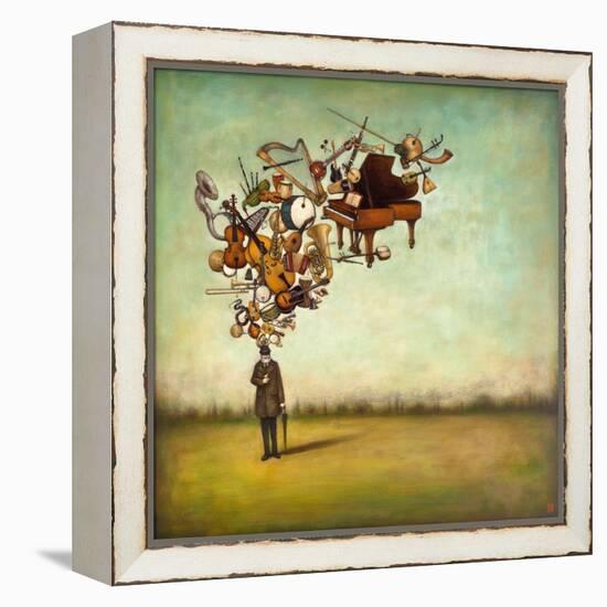 Thanks for the Melodies-Duy Huynh-Framed Stretched Canvas