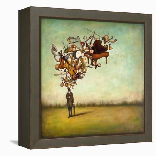 Thanks for the Melodies-Duy Huynh-Framed Stretched Canvas