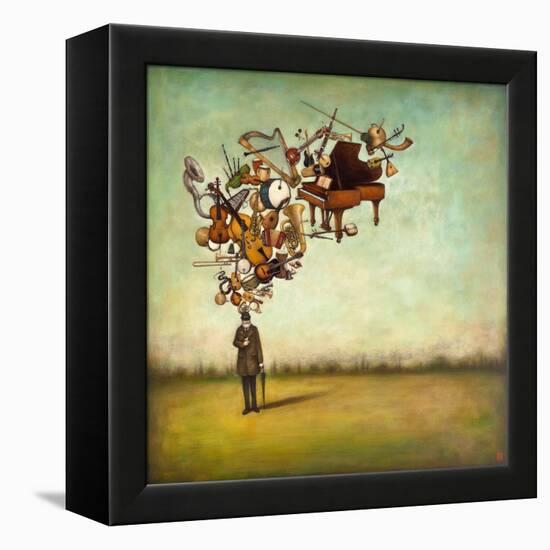 Thanks for the Melodies-Duy Huynh-Framed Stretched Canvas