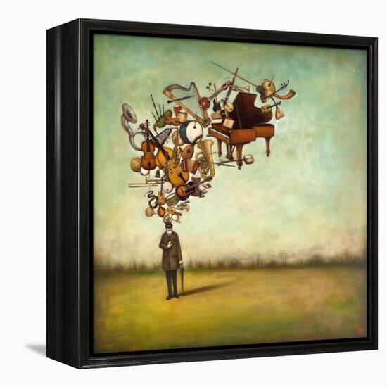 Thanks for the Melodies-Duy Huynh-Framed Stretched Canvas