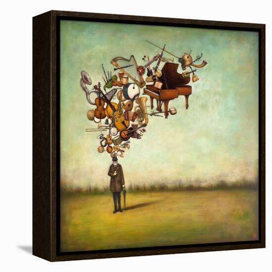 Thanks for the Melodies-Duy Huynh-Framed Stretched Canvas