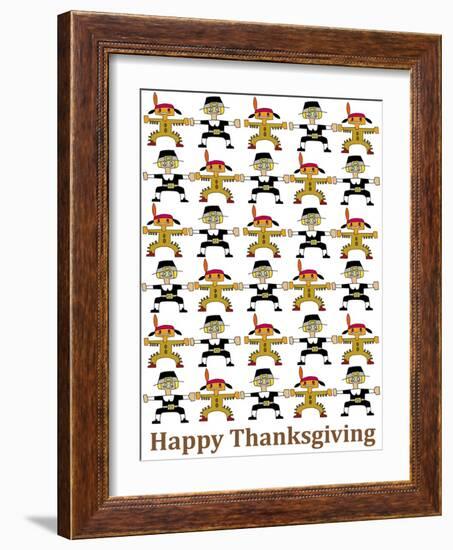 Thanksgiving 3-Miguel Balbás-Framed Giclee Print