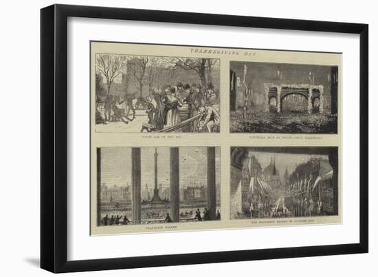 Thanksgiving Day-null-Framed Giclee Print