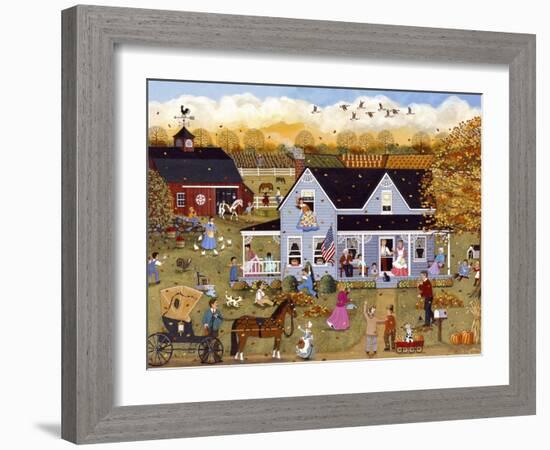 Thanksgiving Eve-Sheila Lee-Framed Giclee Print