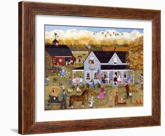 Thanksgiving Eve-Sheila Lee-Framed Giclee Print