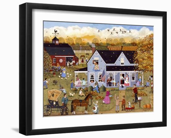 Thanksgiving Eve-Sheila Lee-Framed Giclee Print