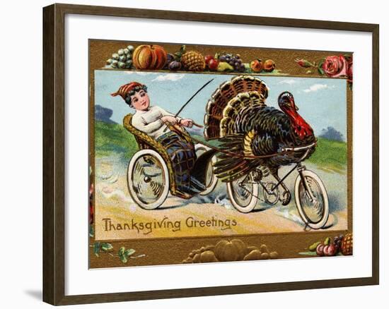 Thanksgiving Greetings-Frances Brundage-Framed Photographic Print