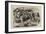 Thanksgiving in Camp, Published by Harper's Weekly, November 29, 1862-Winslow Homer-Framed Giclee Print