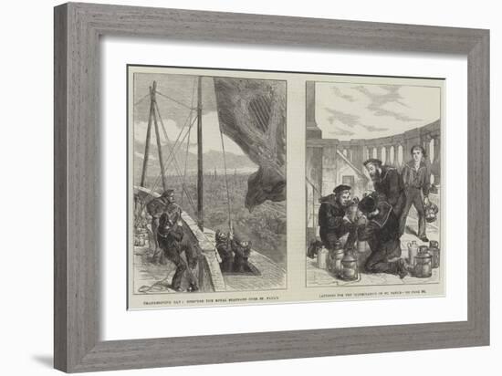 Thanksgiving to Queen Victoria-null-Framed Giclee Print