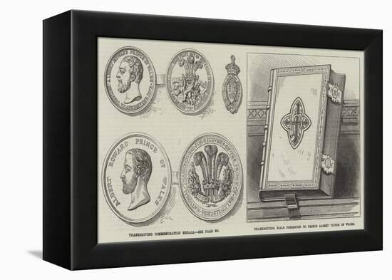 Thanksgiving to Queen Victoria-null-Framed Premier Image Canvas