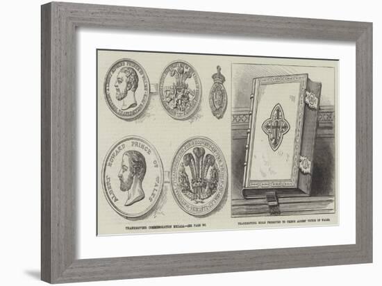 Thanksgiving to Queen Victoria-null-Framed Giclee Print