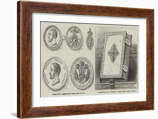 Thanksgiving to Queen Victoria-null-Framed Giclee Print