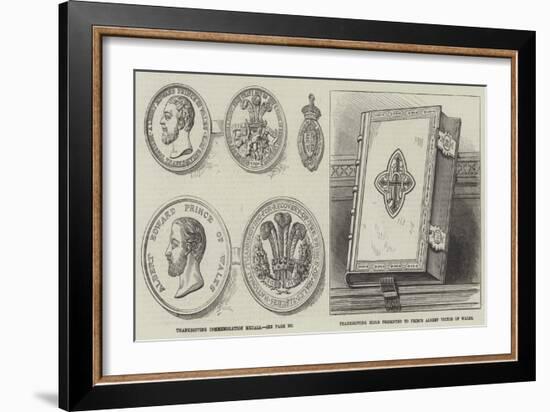 Thanksgiving to Queen Victoria-null-Framed Giclee Print