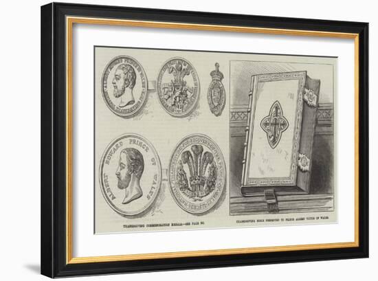 Thanksgiving to Queen Victoria-null-Framed Giclee Print