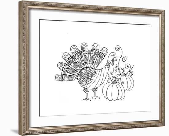 Thanksgiving Turkey-Neeti Goswami-Framed Art Print