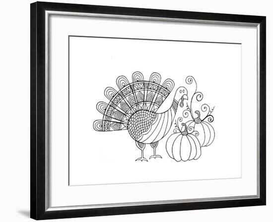 Thanksgiving Turkey-Neeti Goswami-Framed Art Print