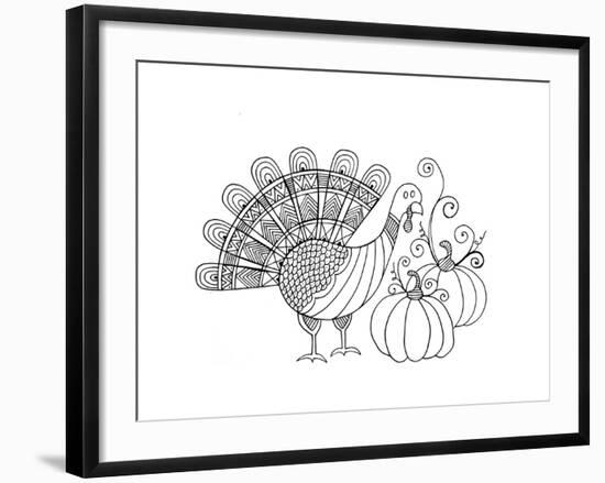 Thanksgiving Turkey-Neeti Goswami-Framed Art Print