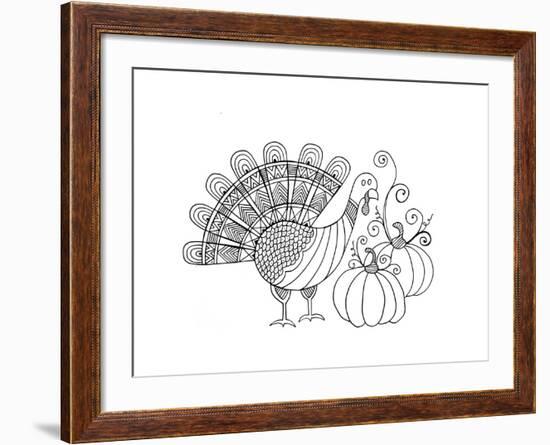 Thanksgiving Turkey-Neeti Goswami-Framed Art Print