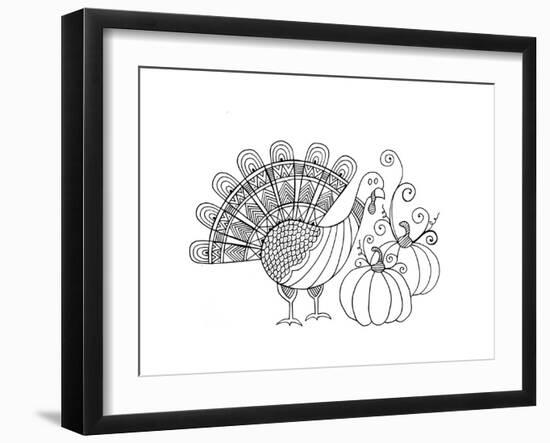 Thanksgiving Turkey-Neeti Goswami-Framed Art Print