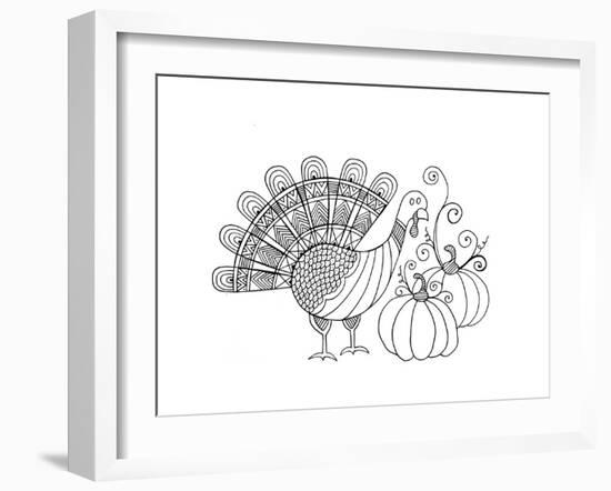 Thanksgiving Turkey-Neeti Goswami-Framed Art Print