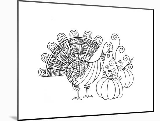 Thanksgiving Turkey-Neeti Goswami-Mounted Art Print