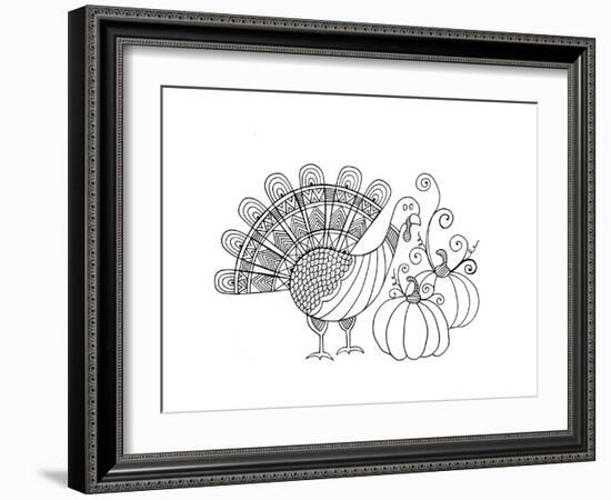 Thanksgiving Turkey-Neeti Goswami-Framed Art Print