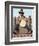 Thanksgiving-Ye Glutton (or Pilgrim in Stockade)-Norman Rockwell-Framed Giclee Print