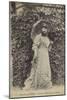 Thaon-Les-Vosges, Madame Delait in Her Garden-null-Mounted Photographic Print