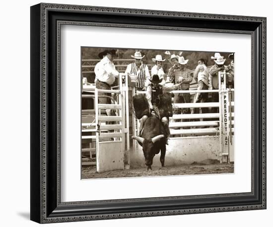 That Ain’t No Bull-Barry Hart-Framed Art Print