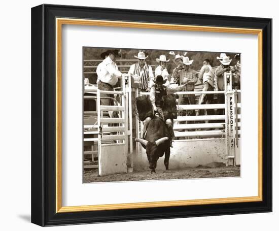 That Ain’t No Bull-Barry Hart-Framed Art Print