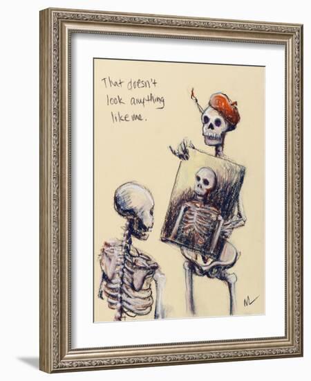 That doesn’t look anything like me-Marie Marfia-Framed Giclee Print