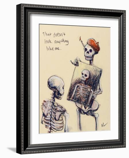 That doesn’t look anything like me-Marie Marfia-Framed Giclee Print