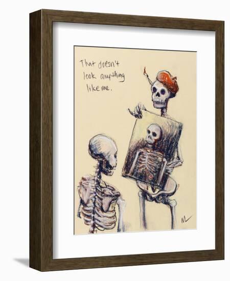 That doesn’t look anything like me-Marie Marfia-Framed Giclee Print