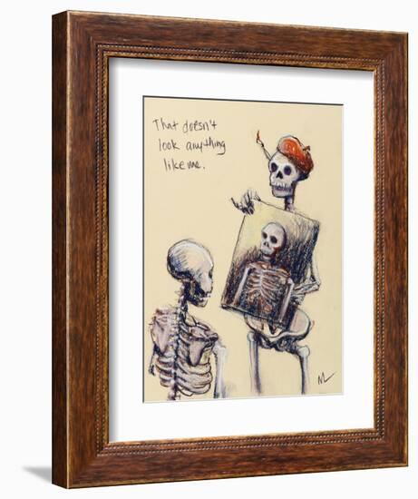 That doesn’t look anything like me-Marie Marfia-Framed Giclee Print