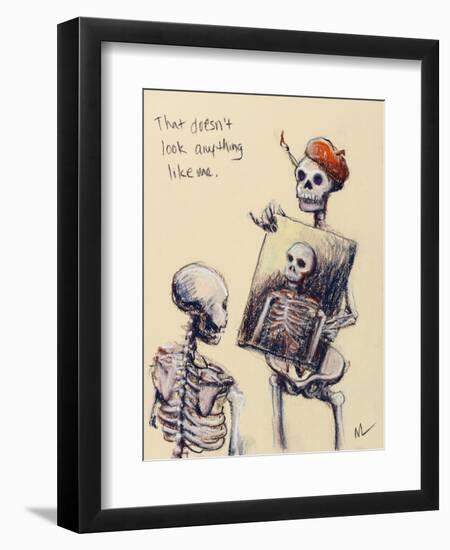 That doesn’t look anything like me-Marie Marfia-Framed Giclee Print