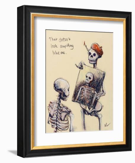 That doesn’t look anything like me-Marie Marfia-Framed Giclee Print