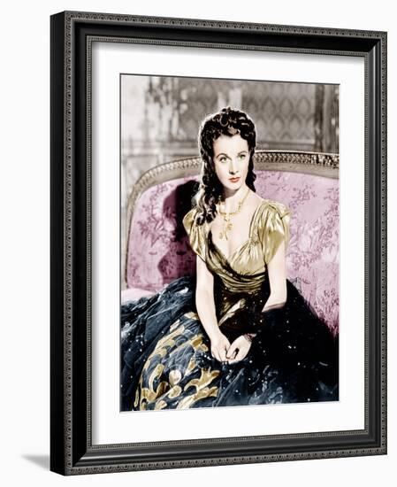 THAT HAMILTON WOMAN, Vivien Leigh, 1941-null-Framed Photo