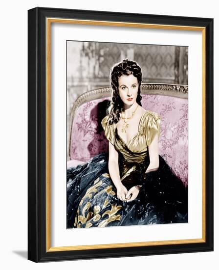 THAT HAMILTON WOMAN, Vivien Leigh, 1941-null-Framed Photo