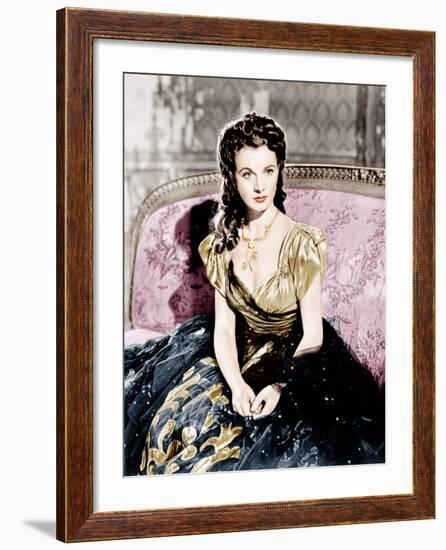 THAT HAMILTON WOMAN, Vivien Leigh, 1941-null-Framed Photo