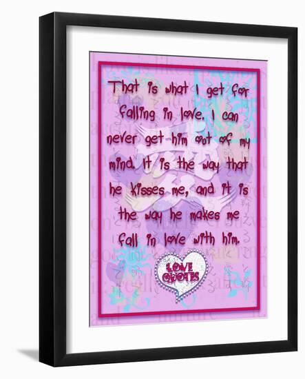 That Is What I Get for Falling in Love-Cathy Cute-Framed Giclee Print