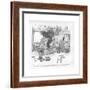 "That metallic grinding means her throwout bearings are shot. She's back?r?" - New Yorker Cartoon-George Booth-Framed Premium Giclee Print