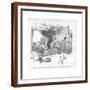 "That metallic grinding means her throwout bearings are shot. She's back?r?" - New Yorker Cartoon-George Booth-Framed Premium Giclee Print