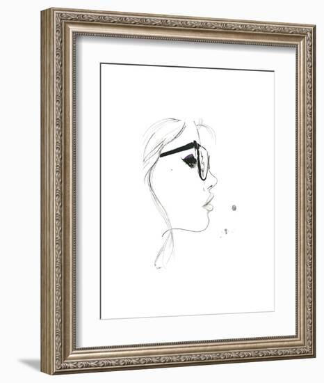 That Nerdy Girl-Jessica Durrant-Framed Art Print