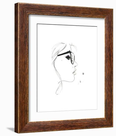 That Nerdy Girl-Jessica Durrant-Framed Art Print