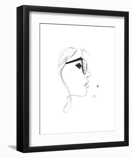 That Nerdy Girl-Jessica Durrant-Framed Art Print