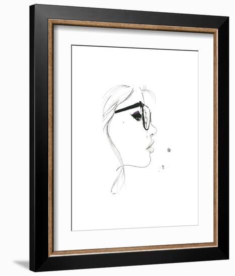 That Nerdy Girl-Jessica Durrant-Framed Art Print