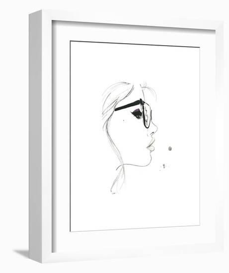 That Nerdy Girl-Jessica Durrant-Framed Art Print