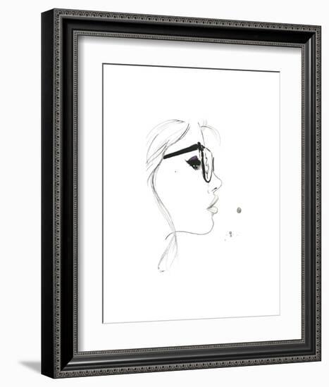 That Nerdy Girl-Jessica Durrant-Framed Art Print