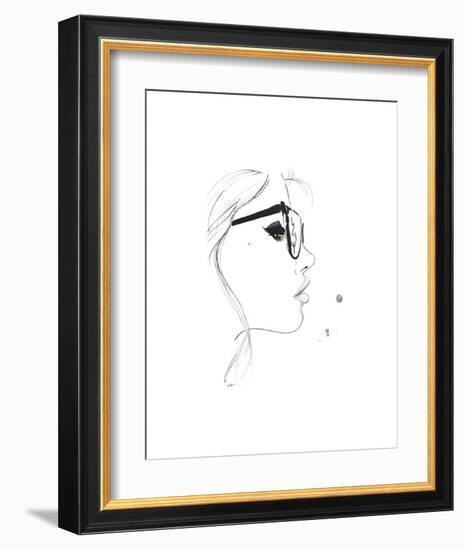 That Nerdy Girl-Jessica Durrant-Framed Art Print