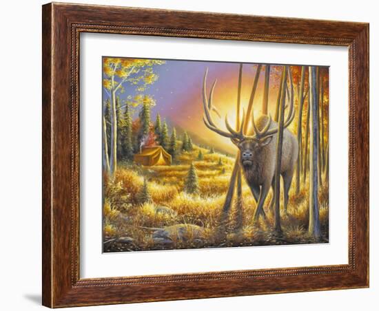 That One Moment-Chuck Black-Framed Giclee Print